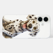 COQUES Case-Mate iPhone CHIOT DALMATIEN AU VISAGE JOYEUX (Verso (horizontal))