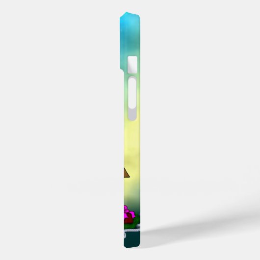 Coques Case-Mate iPhone Chiot dans une boîte, Joyeux Noël (Verso / Gauche)