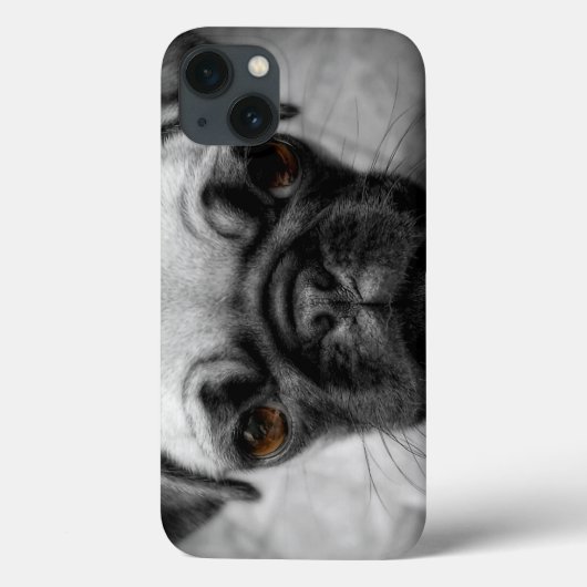 Coques Case-Mate iPhone Chiot de carlin (Verso)