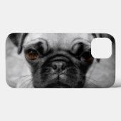 Coques Case-Mate iPhone Chiot de carlin (Verso (horizontal))