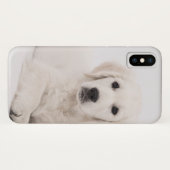 Coques Case-Mate iPhone Chiot de golden retriever (Dos (Horizontal))