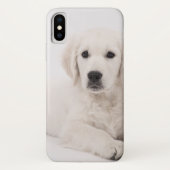Coques Case-Mate iPhone Chiot de golden retriever (Dos)