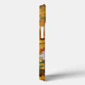 Coques Case-Mate iPhone Chiot De Goldendoodle En Feuilles D'Automne (Verso / Droite)