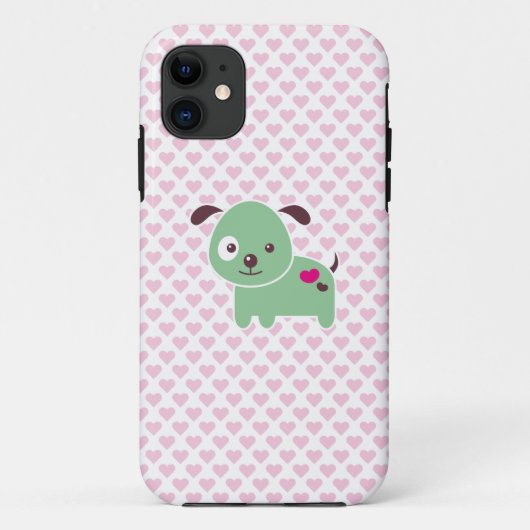Coques Case-Mate iPhone Chiot de Kawaii (Dos)