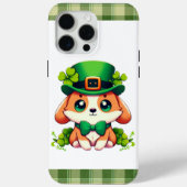 Coques Case-Mate iPhone Chiot de la Saint-Patricks (Verso)