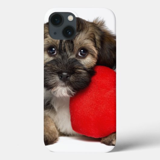 Coques Case-Mate iPhone Chiot de Valentine Havanese d'amant (Verso)