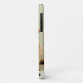 Coques Case-Mate iPhone Chiot d'or sur un canapé (Dos/Gauche)