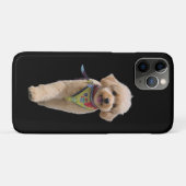 Coques Case-Mate iPhone Chiot en peluche ivoire (Dos (Horizontal))