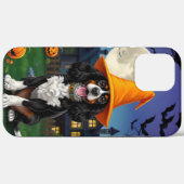 Coques Case-Mate iPhone 👻🐾 Chiot Festif Adorable avec l'Esprit d'Hallowe (Verso (horizontal))