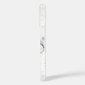 Coques Case-Mate iPhone Chiot Labrador de Noël mignon et chat tigré orange (Verso / Gauche)