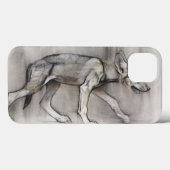 Coques Case-Mate iPhone Chiot maigre (Verso (horizontal))