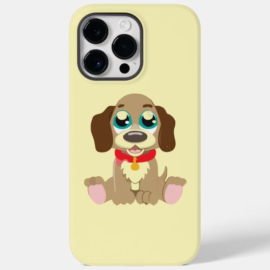 Coques Case-Mate iPhone Chiot Mignon Avec De Beaux Yeux (Verso)