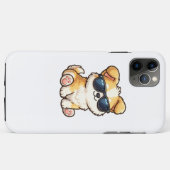 Coques Case-Mate iPhone Chiot Mignon avec Lunettes de Soleil Design Kawaii (Dos (Horizontal))