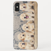 Coques Case-Mate iPhone Chiot Retriever Golden Mignon (Dos)