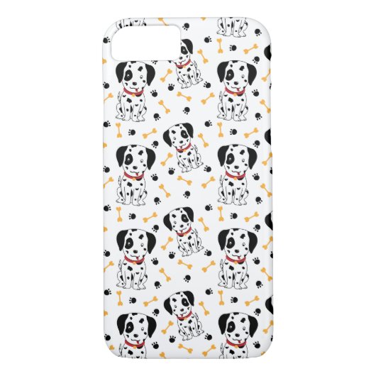Coques Case-Mate iPhone Chiots dalmate (Dos)