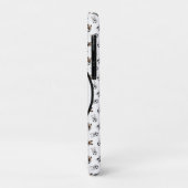 Coques Case-Mate iPhone Chiots de football sportif Monogramme (Dos/Gauche)