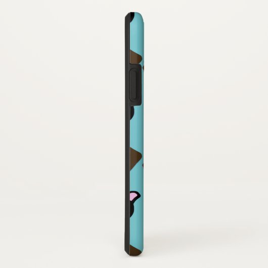 Coques Case-Mate iPhone Chiots et plus (Dos/Droite)