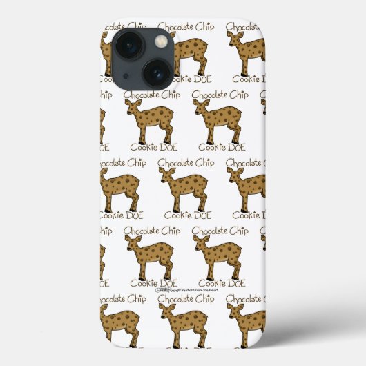 Coques Case-Mate iPhone Chip chocolat Cookie Doe (Verso)