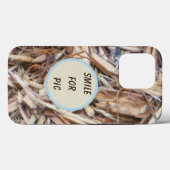 Coques Case-Mate iPhone Chips en bois de jardin (Verso (horizontal))