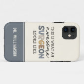 Coques Case-Mate iPhone Chirurgien Personnalisé Drôle Awesome Chirurgien C (Dos (Horizontal))
