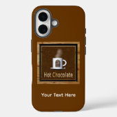 Coques Case-Mate iPhone Chocolat chaud (Verso)