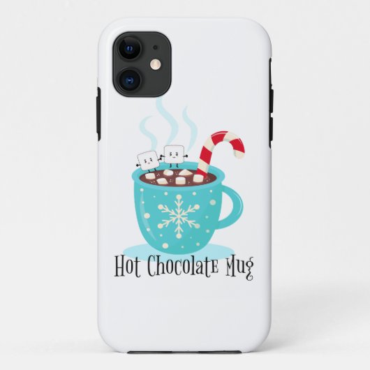 Coques Case-Mate iPhone Chocolat chaud (Dos)