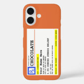 Coques Case-Mate iPhone Chocolat d'ordonnance personnalisé (Verso)