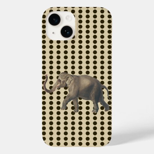 Coques Case-Mate iPhone Chocolat épice Moods Doses avec éléphant (Verso)