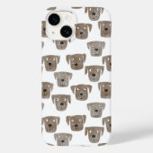 Coques Case-Mate iPhone Chocolat Labrador Retriever Dog (Verso)