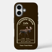 Coques Case-Mate iPhone Chocolat Moose Café (Verso)