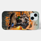 Coques Case-Mate iPhone Chocolat personnalisé Labrador (Verso (horizontal))