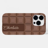 Coques Case-Mate iPhone Chocolat Sucres Choco Cacao (Verso (horizontal))
