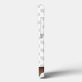 Coques Case-Mate iPhone Chocolat & Tan Piebald Longue Poil Teckel & Pattes (Verso / Gauche)