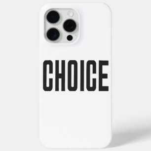 Coque iPhone 15 Pro Max CHOICE 80s Style Body Déclaration politique