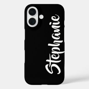 Coques iPhone 16 Choisir une couleur personnalisée Jumbo Titre