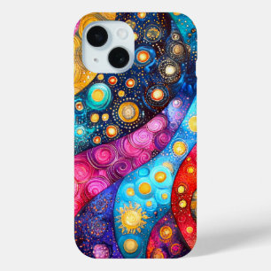 Coque Pour iPhone 15 Choses Mélangées