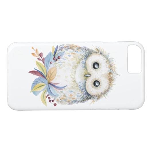 Coques Case-Mate iPhone Chouette (Dos (Horizontal))