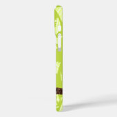 Coques Case-Mate iPhone Chouette à citron vert Motif à grains de bois Choi (Verso / Gauche)