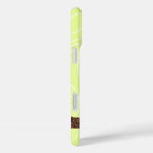 Coques Case-Mate iPhone Chouette à citron vert Motif à grains de bois Choi (Verso / Droite)