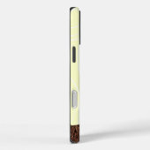 Coques Case-Mate iPhone Chouette à citron vert Motif à grains de bois Choi (Verso / Droite)