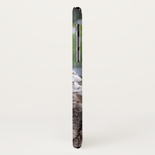 Coques Case-Mate iPhone Chouette à neige (Dos/Gauche)