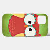 Coques Case-Mate iPhone Chouette à oeil croisé (Verso (horizontal))