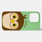 Coques Case-Mate iPhone Chouette adorable pour bébés (Verso (horizontal))