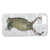 Coques Case-Mate iPhone Chouette avec Antlers plain 2 (Dos (Horizontal))