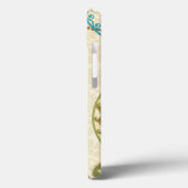 Coques Case-Mate iPhone Chouette avec Motifs circulaires (Verso / Gauche)