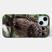 Coques Case-Mate iPhone Chouette barrée (Verso (horizontal))
