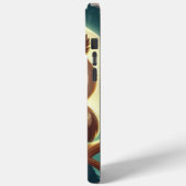 Coques Case-Mate iPhone Chouette bébé la nuit avec lune (Verso / Gauche)