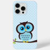 Coques Case-Mate iPhone Chouette bleue (Verso)