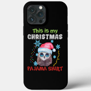 Case-Mate iPhone Case Chouette C'Est Ma Chemise De Pyjama De Noël