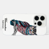 Coques Case-Mate iPhone Chouette complexe (Verso (horizontal))